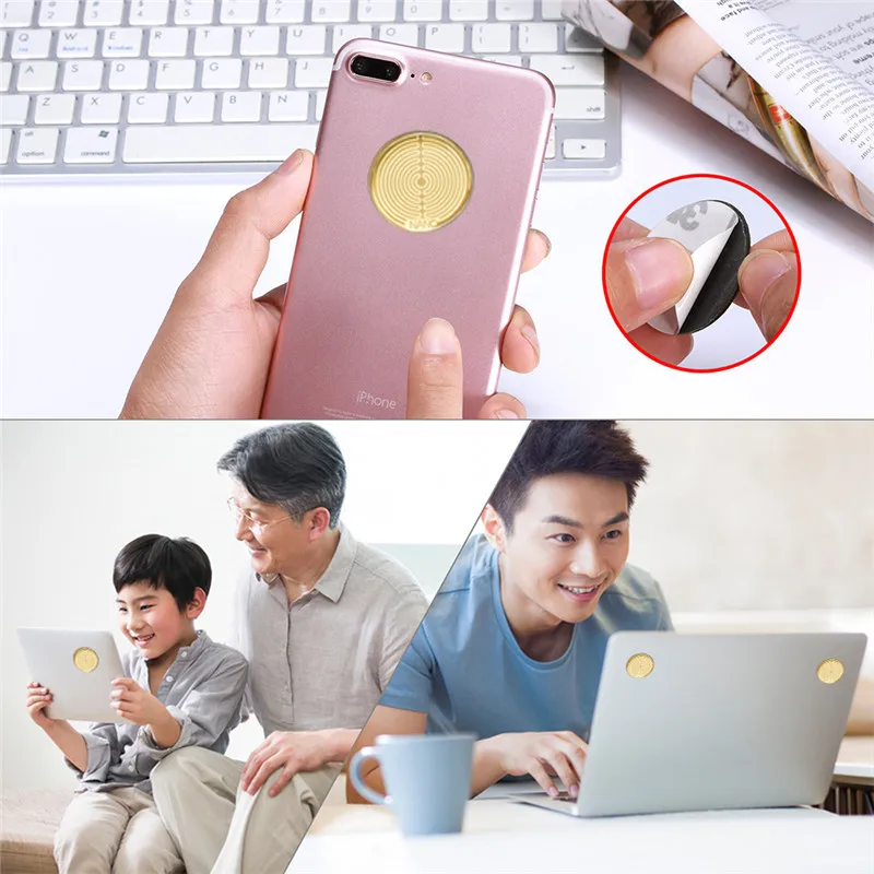  Nano Chip EMF Blocked Anti 5G Radiation Sticker Mobile Phone Shield High