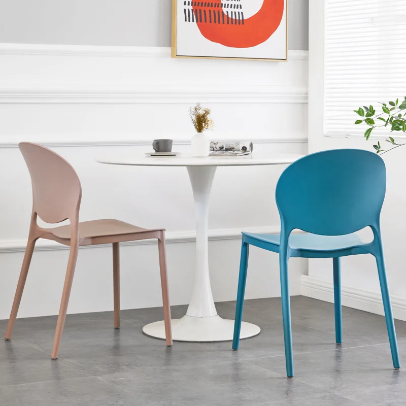 Dining chair simple home backrest stool desk net red milk tea shop nordic