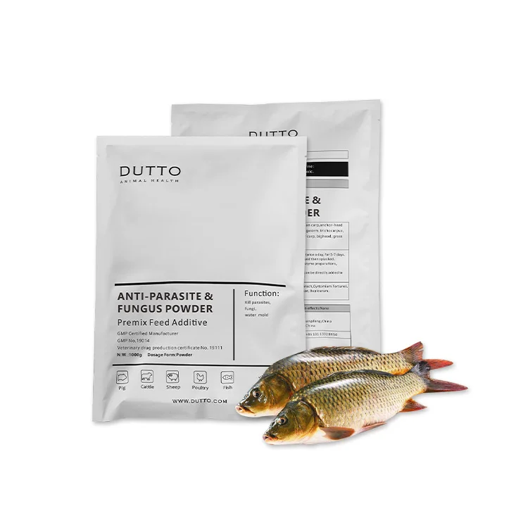 fish parasites for premix additives