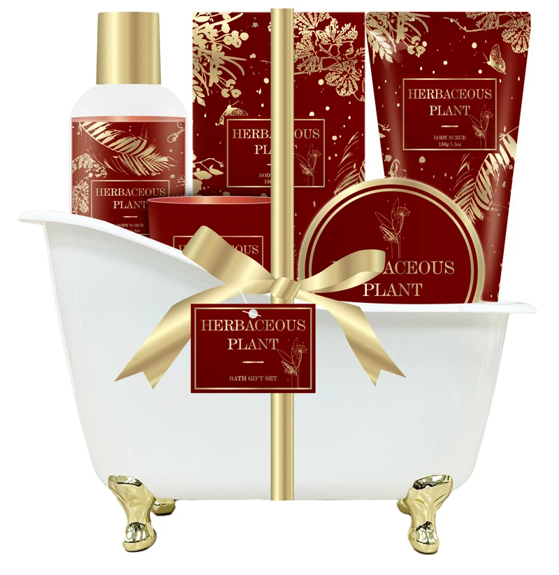 Luxury Shower gel body lotion gift set for Christmas holiday