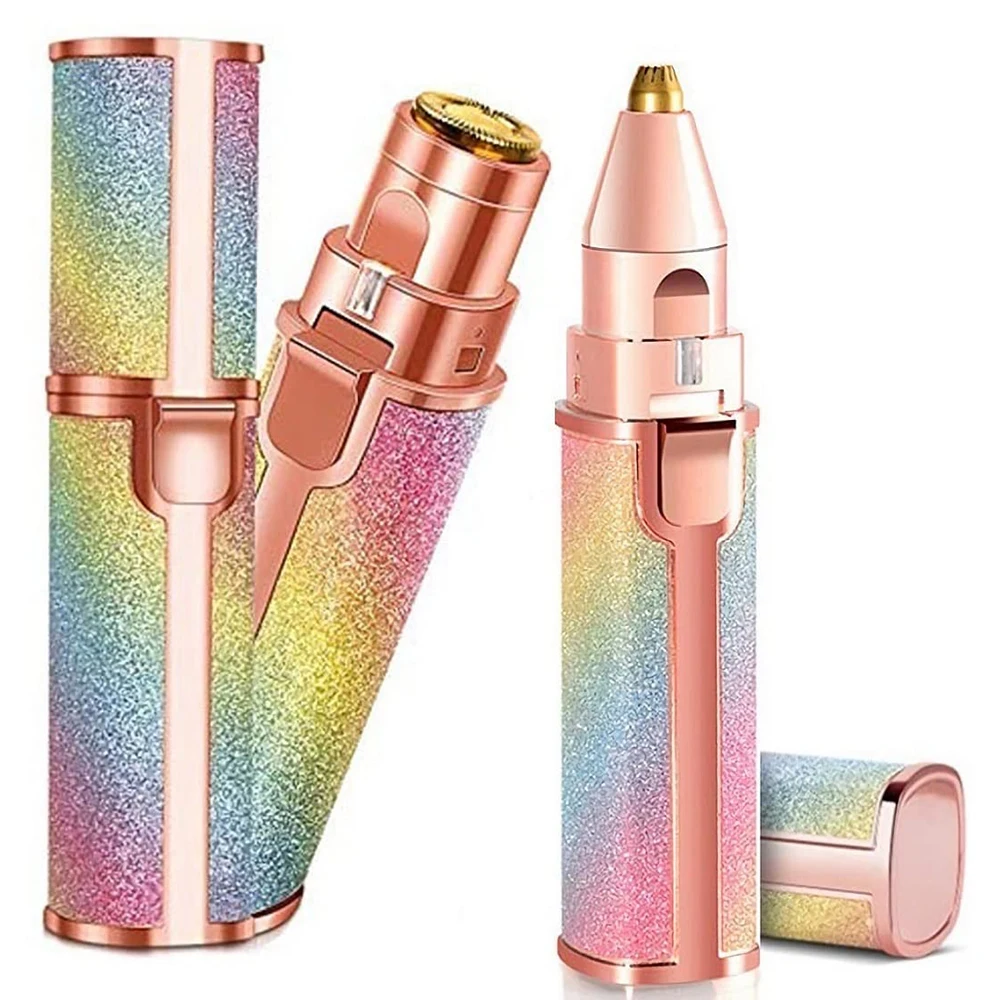 22 Epilation Machine Lady Body Leg Arm Face Painless Hair Removal Epilator 2 In 1 For Women