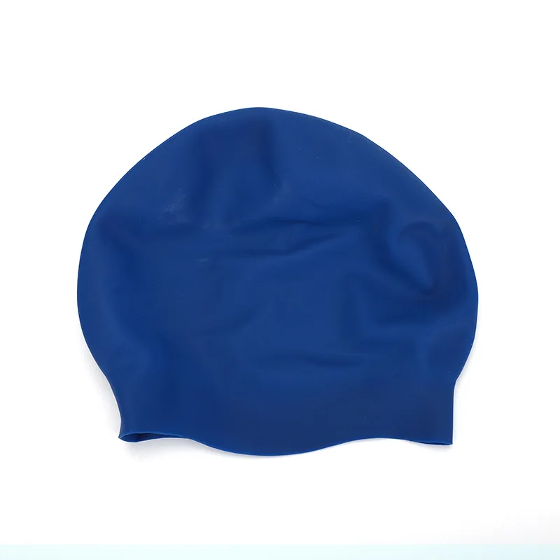 Silicone Cap Waterproof Swimming Hat Durable Non-slip Swim Pool Cap Elastic