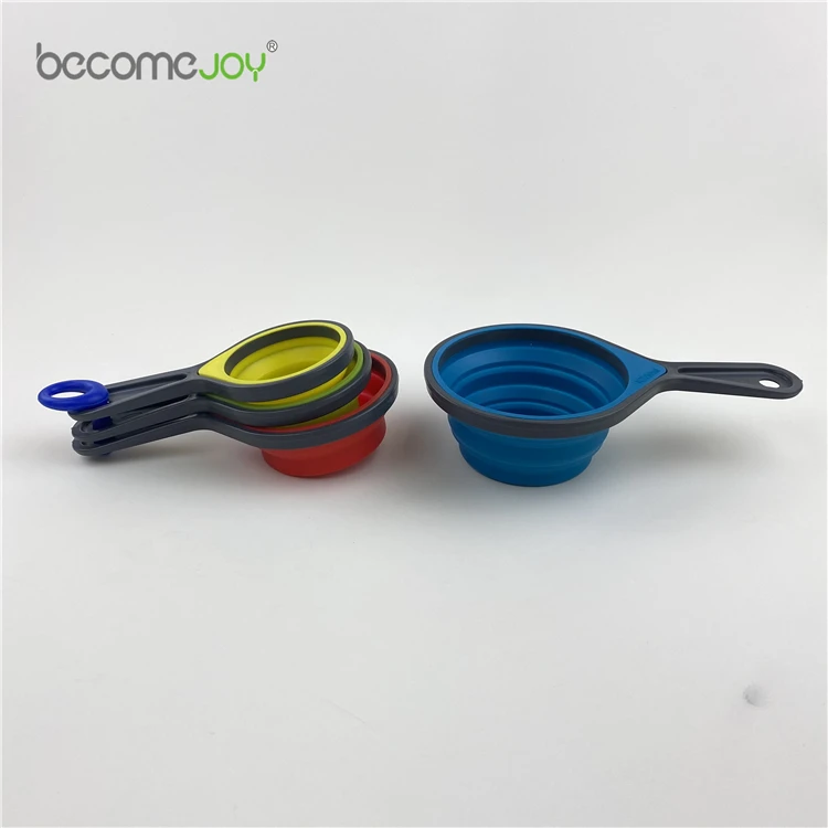 Складная кухонная мерная ложка из 100% силикона без бисфенола