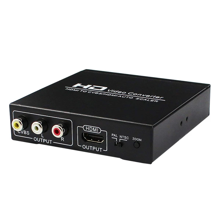  4K @ 30 Гц преобразователь HDMI в AV композитный адаптер RCA Cvbs с поддержкой