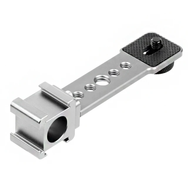 
Metal Extention Bar 3 Cold Shoe Mounts for Zhiyun Smooth 4/DJI OSMO/Vimble BY-MM1 Microphone 