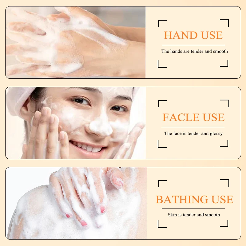 Factory Direct Sell Organic Vegan Deep Cleansing Soothing Rice Extract Soap Bar Skin Care Handmade Rice Face Body Soap