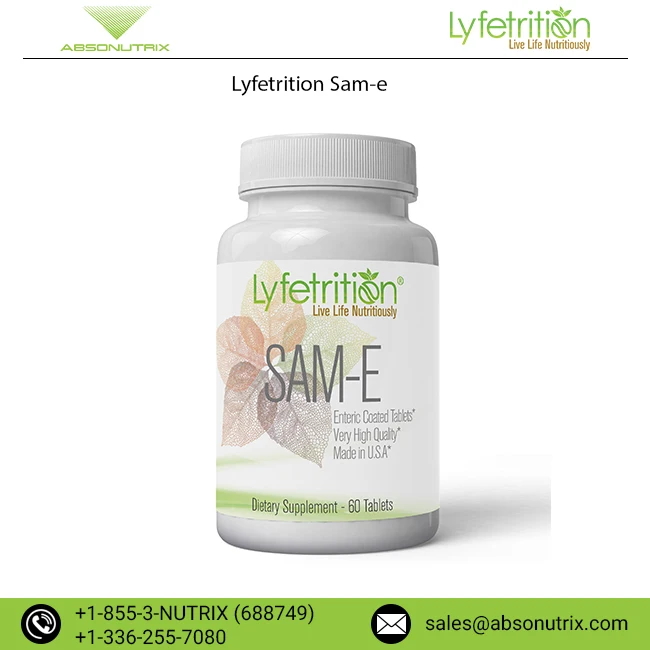  Поддержка здоровья печени Lyfetrition Sam-e