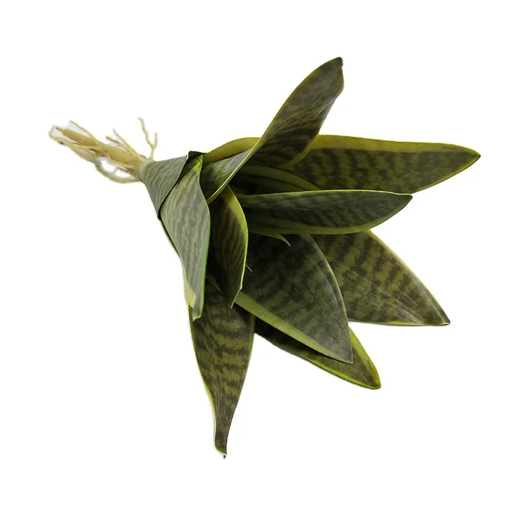 Selling simulation PVC home decorative Sansevieria trifasciata Prain artificial plants