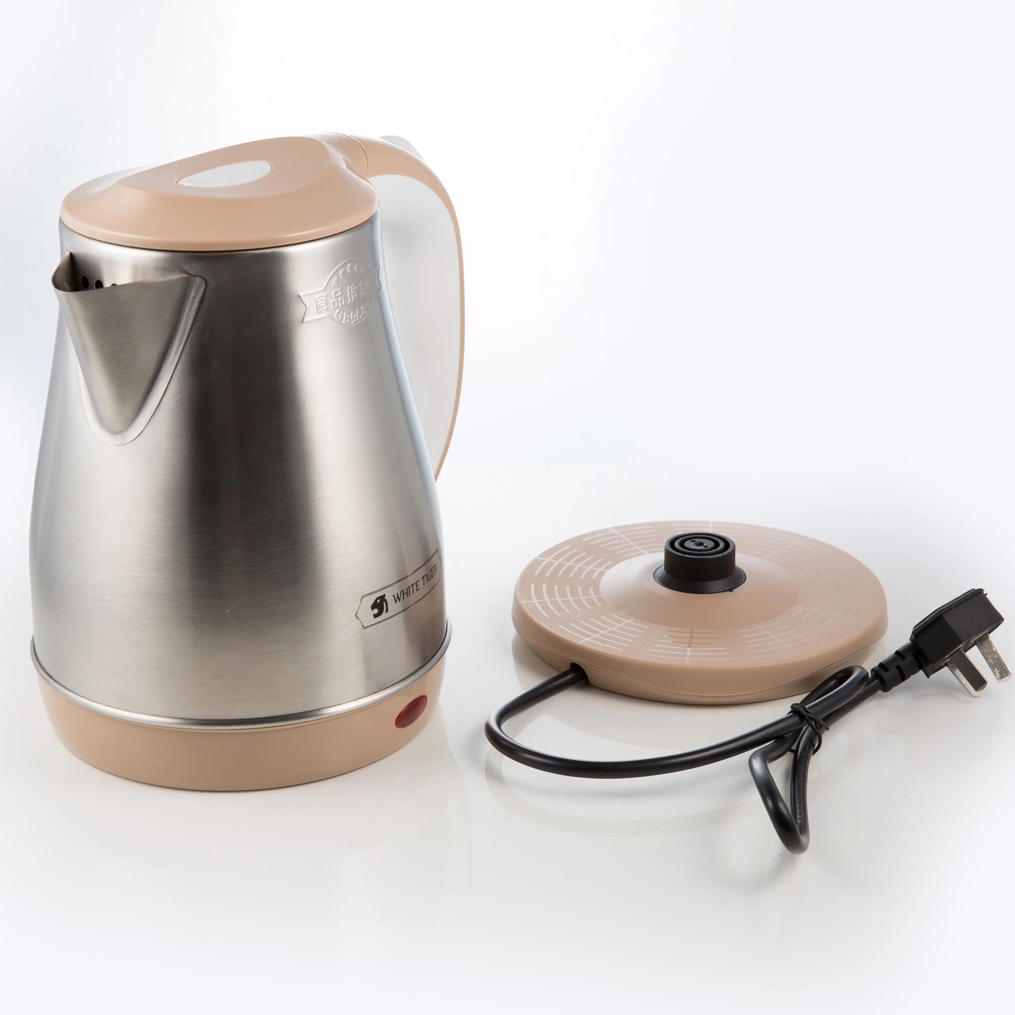 
304 Stainless Steel Kettle Electric Kettle with Anti Scald Handle Water Boiler Fast Boiling Water in 5 min 