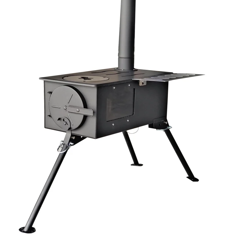Креативная чугунная зимняя кухонная плита переносная походная нагревательная печь теплая дровяная