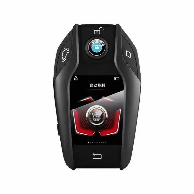 TK800+ Smart Lcd key Keyless entry Remote touch Screen key car alarm systes