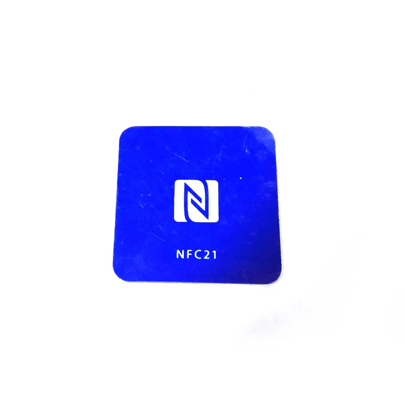 Программируемый NFC магнит для холодильника ISO14443A с печатью антиметаллическая NFC-метка эпоксидная NFC-магнитная наклейка