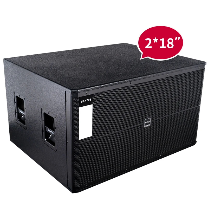 High quality sound equipment/amplifiers/speaker double 18 inch bass dj party stage system audio pa passive professional speakers