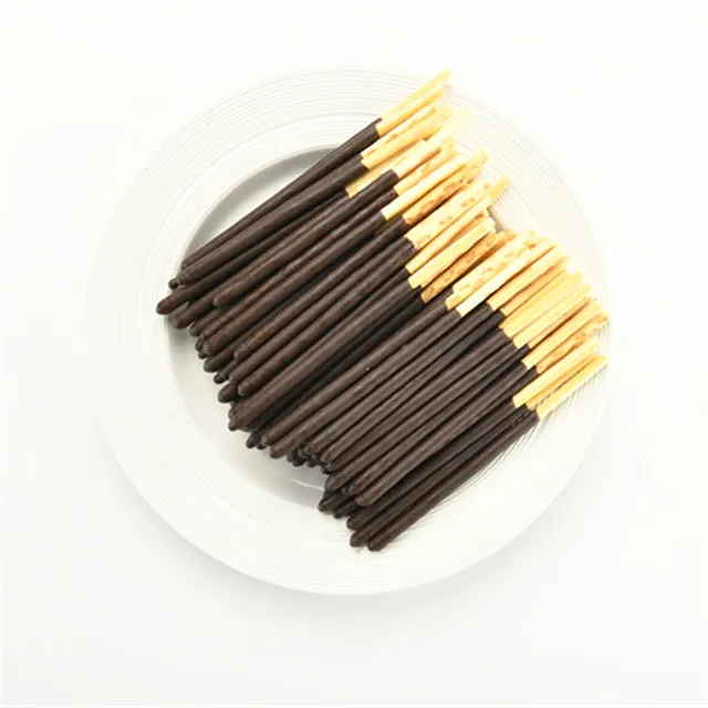 Best selling Wafer Rolls chocolate Cookie Finger Chocolate Stick wafer Biscuits manufacturer