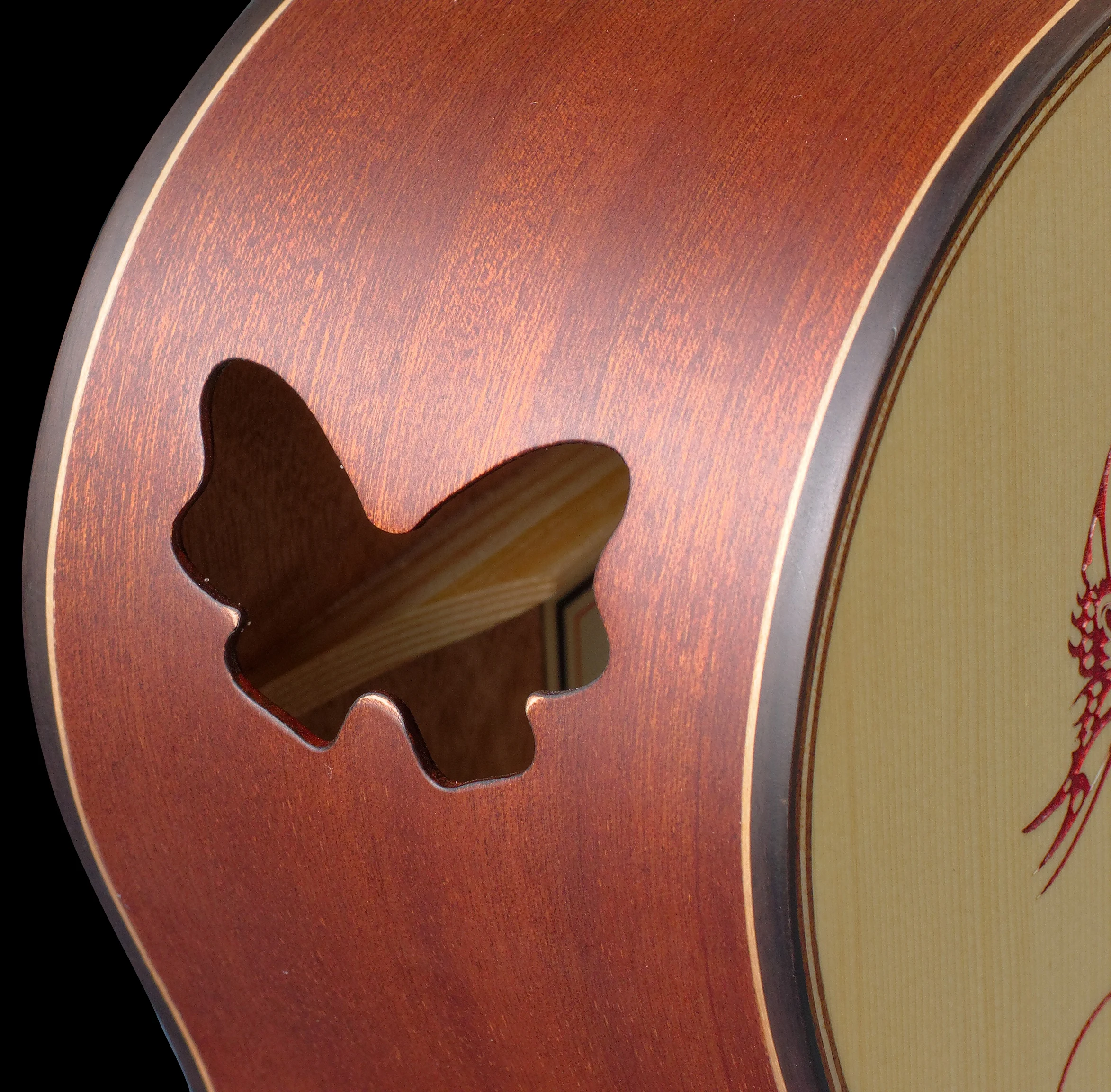 Spruce plywood 41 inch Acoustic Guitar high quality guitar AW-ACK/N