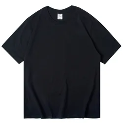 PMT-28 Short sleeve round neck combed 200g pure cotton T-shirt custom group clothing factory wholesale