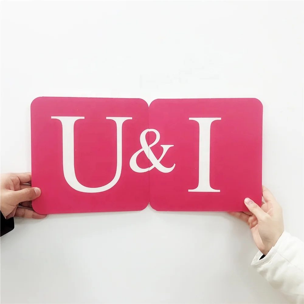 UV printing prop signs photobooth plastic sign  funny wedding party favor photo booth props