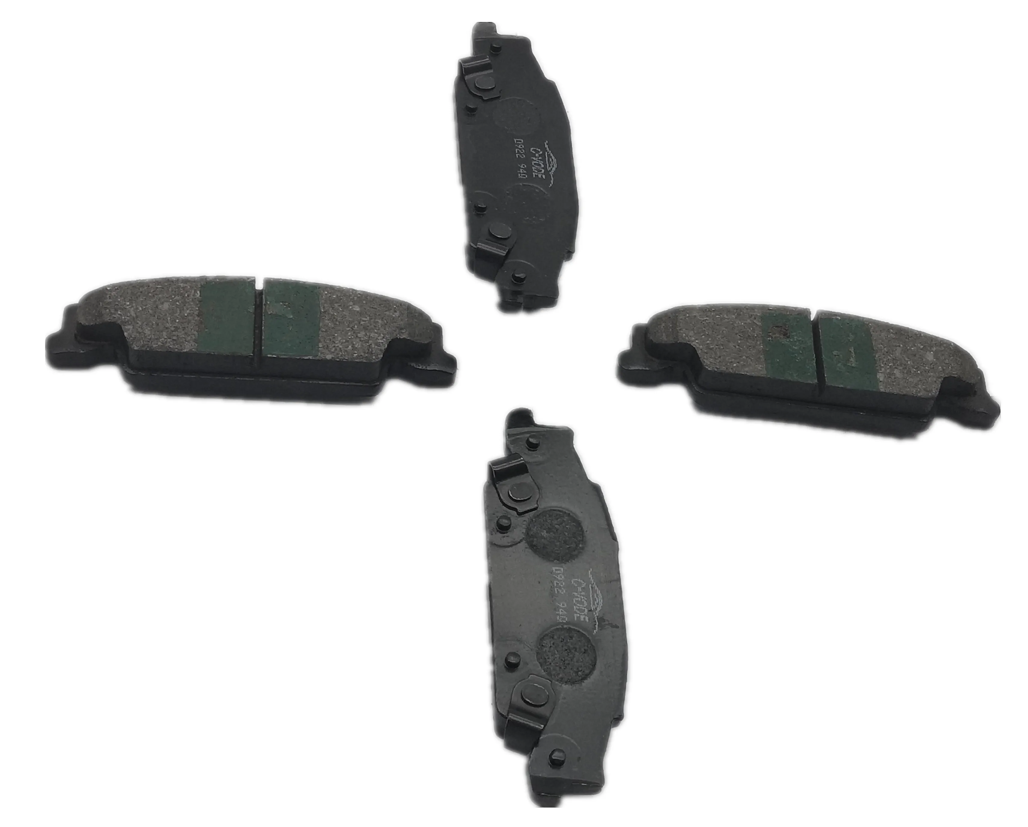 Factory wholesale ceramic car no dust brake pads  D922