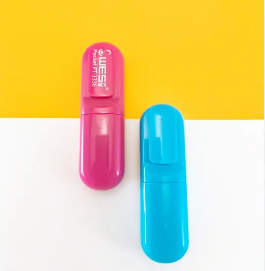 Pocket stamp sellos self inking stamp PT-1336 rubber stamp Portable Personal Seal