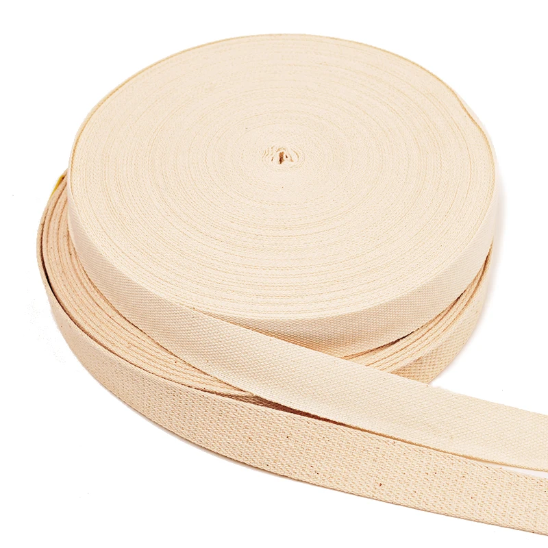 Best Price Wholesale Embroidered and Woven Heavy Duty Cotton Webbing Strap For Garments Bags Shoes Home Textiles