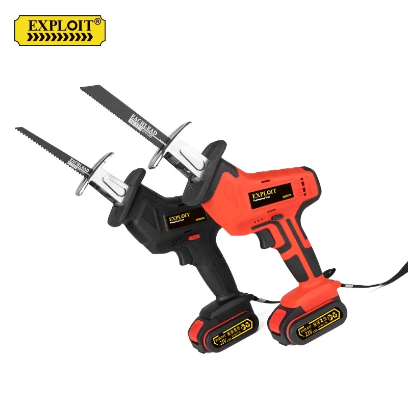 Factory price 21V portable lithium electric reciprocating metal saw with high-end saw blade