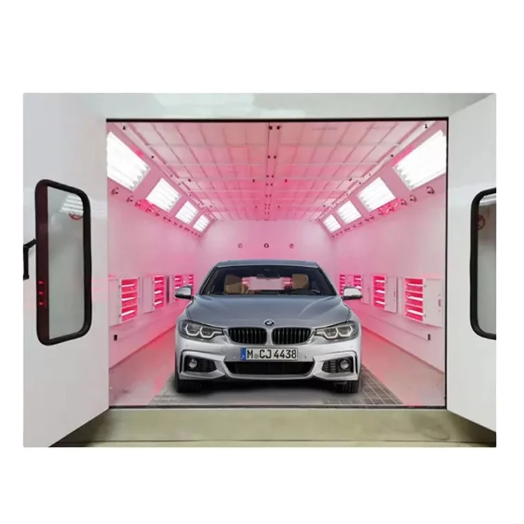 Whole sale car spray booth oven car painting water based paint