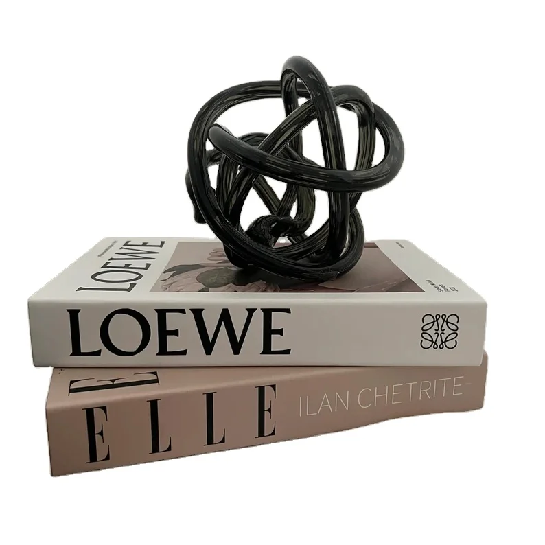 Chinese manufacturer Customized decoration book lamps home decor book table dummy decor hard cover book