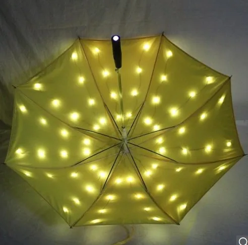 colorful with shining light Christmas LED umbrella