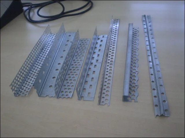 Galvanized steel conrer bead for drywall