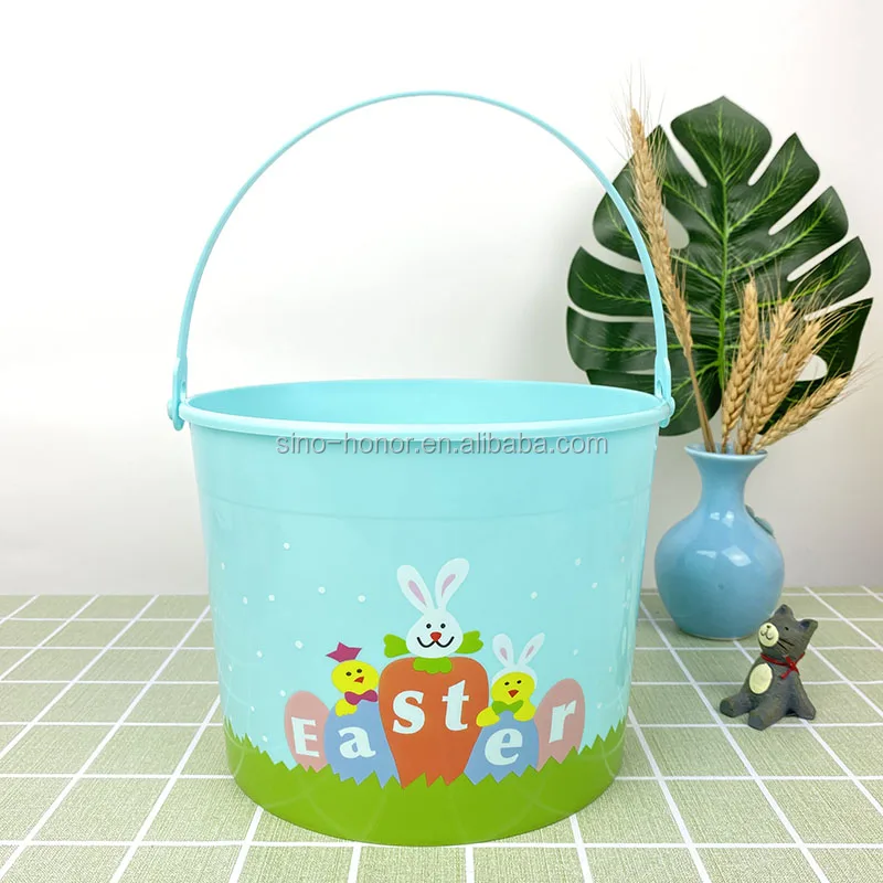 plastic Water Bucket Portable Pail with plastic handle, pail plastic