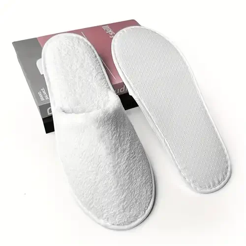 Wholesale Custom Logo Disposable Eco Hotel Slippers For Men Light Felt Slippers For Hotel Guest