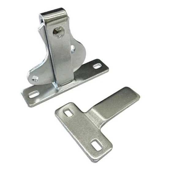 zinc plated powder coated D Latch and Striker and round flat hook handle