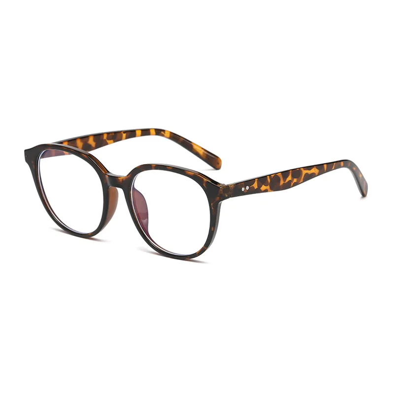Brands 2024 Modern Plain Fashion Designer Custom Anti Blue Light Hinge Square Frame Glasses Women Eyeglass Frame