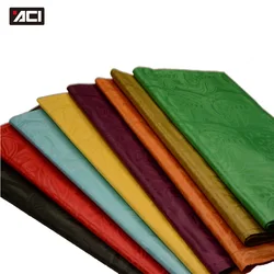 ACI Couleur De Bazin Riche African Jacquard Fabric Vip Quality Nigeria Shadda Damask Guinea Brocade Fabric 10 Yards/Piece