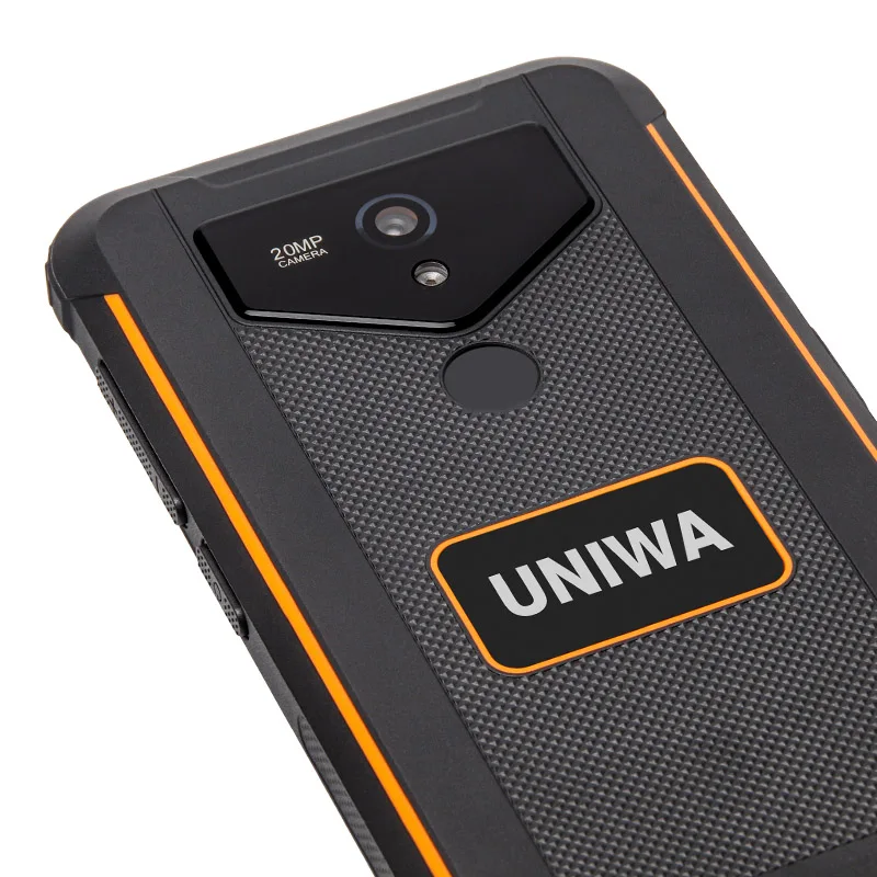 UNIWA F965 Pro 6 Inch Android 13 6GB RAM 128GB ROM Fingerprint Unlock 5000mAh Battery Android Rugged Handheld PDA with NFC
