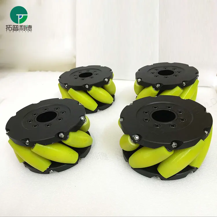 360 Degree 8 ton load 5 inch mecanum 254mm wheel for long term robot