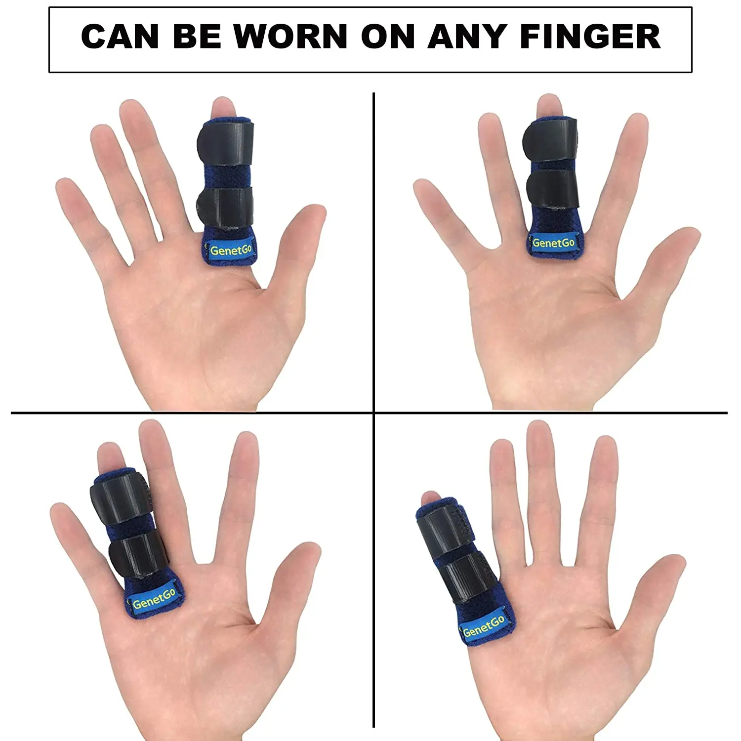 orthopedics Trigger Finger Splint, Mallet Finger Brace for Index, Middle, Ring Finger - Tendon Release & Pain Relief