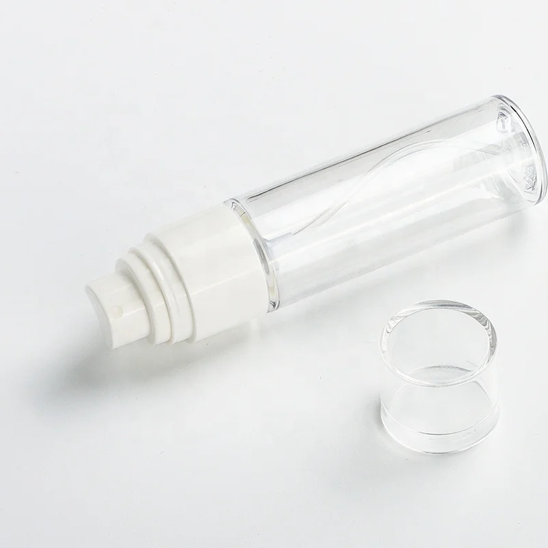 Plastic food grade alcohol perfume 25ml 30ml 40ml small container fine mist empty transparent clear mini spray bottle design