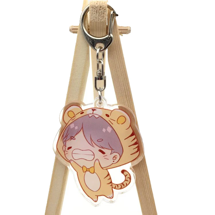 Make Your Own Anime Acrylic Keychain Custom Design Double Side Cute Acrylic Sublimation Keychain