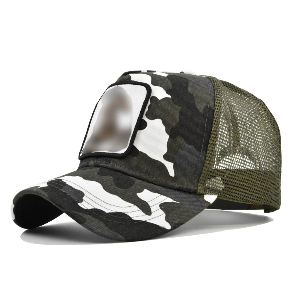 Most Popular OEM Sublimation Horse Animal Mesh Cap Custom Baseball Hats Wholesale Trucker Hat Cap