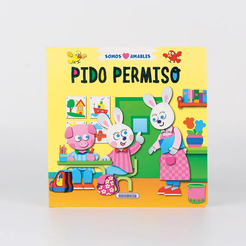 Factory Price Overseas Print Cheap Kid Cardboard Book Children And Baby Board Book Printing