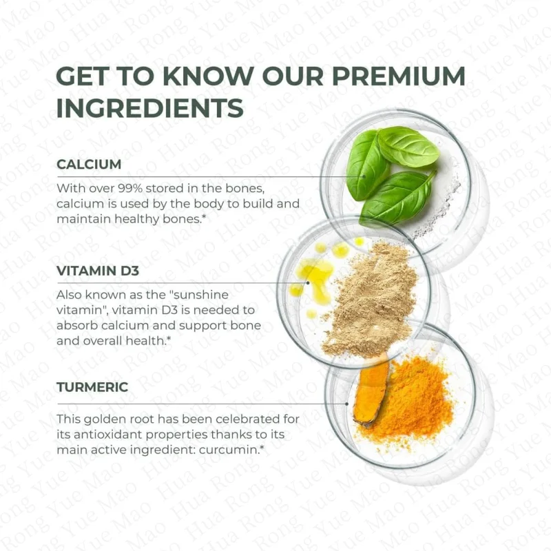 OEM Calcium Carbonate Bone And Joint Health Complex Capsule With Minerals Calcium, Magnesium, Potassium, and L-Carnitine