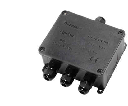 IP68 1 in 3 out waterproof Junction box