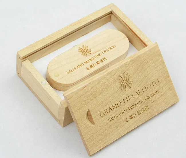 Swivel eco-friendly wood material customs logo printing 1gb 2gb 4gb 8gb 16gb 32gb memory sticks usb flash drive