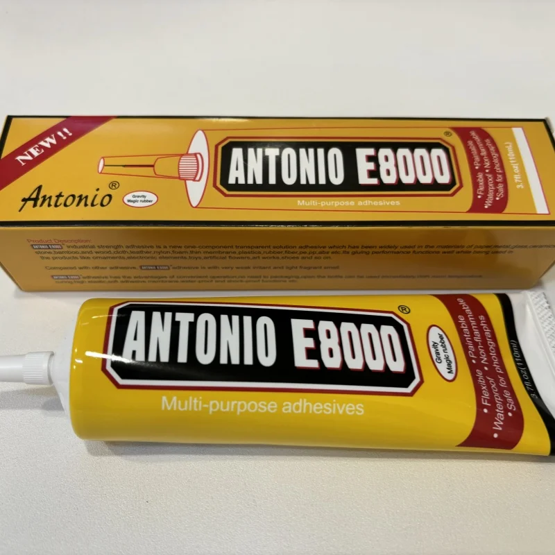 Оптовая продажа клей E8000 стразы для ремонта ювелирных изделий рукоделия многоцелевой