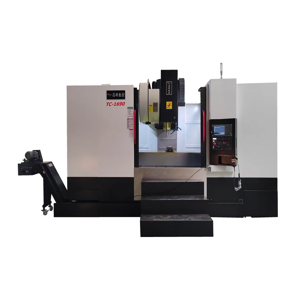 Китай завод cnc вертикальный обрабатывающий центр с ЧПУ машины TC-1690 характеризующийся высокопрочными конструкциями фрезерный станок Vmc