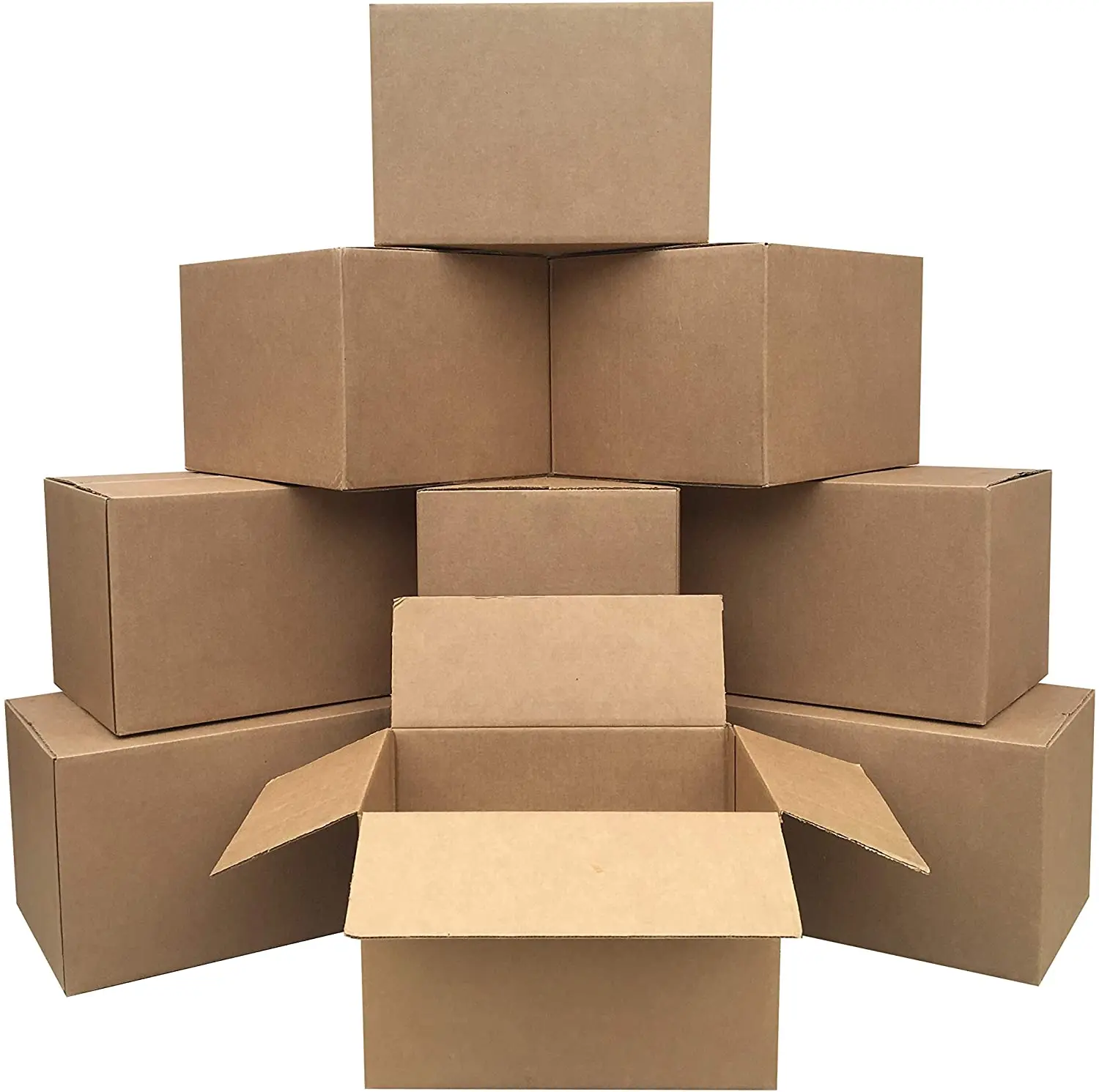 Custom Cardboard Packaging Mailing Moving Shipping Boxes Corrugated Box Cartons  Mailing Box for Packing Delivery Cardboard