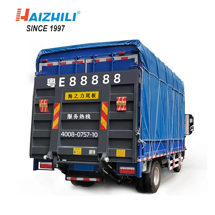 2000kg heavy duty truck trailer side board tail gate lifter