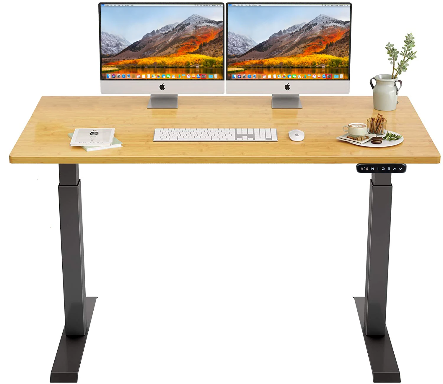 
Lifting Office Table Single Motor Height Adjustable Desk Frame Sit to Stand Desk Up Down Intelligent Standing Desk 