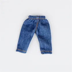 Ob11 Baby Clothes 12 Points Doll Clothes Jeans Trousers Shorts Pants Clay Head
